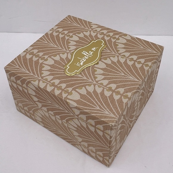 ISABELLA M, STERLING SILVER WITH CUBIC ZIRCONIA, ROSE GOLD STUD EARRINGS 3 PAIRS - Picture 16 of 16